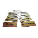 placas de señalizacion