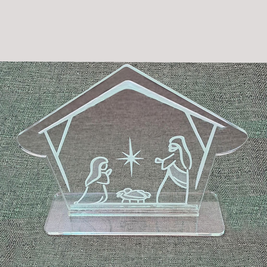grabado acrilico nacimiento