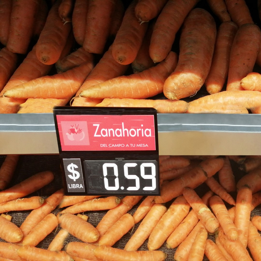 CUADRADO gancho superior zanahoria