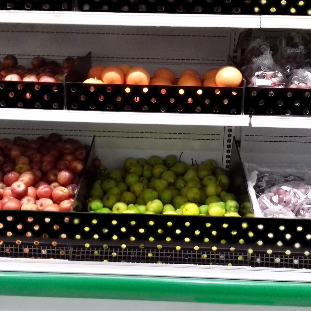 CUADRADO separadores acrilicos fruver