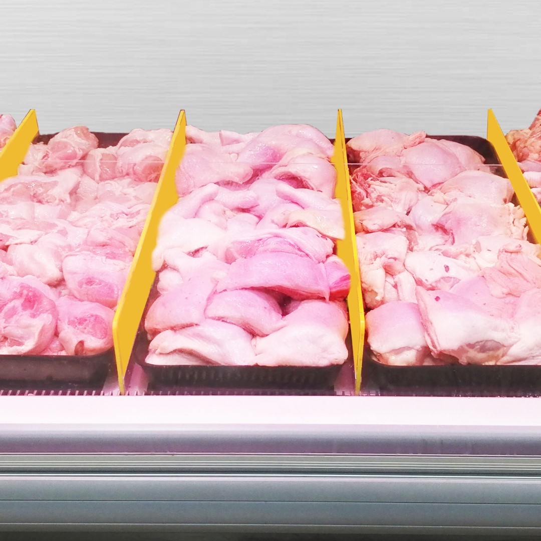 CUADRADO separadores solos amarillos