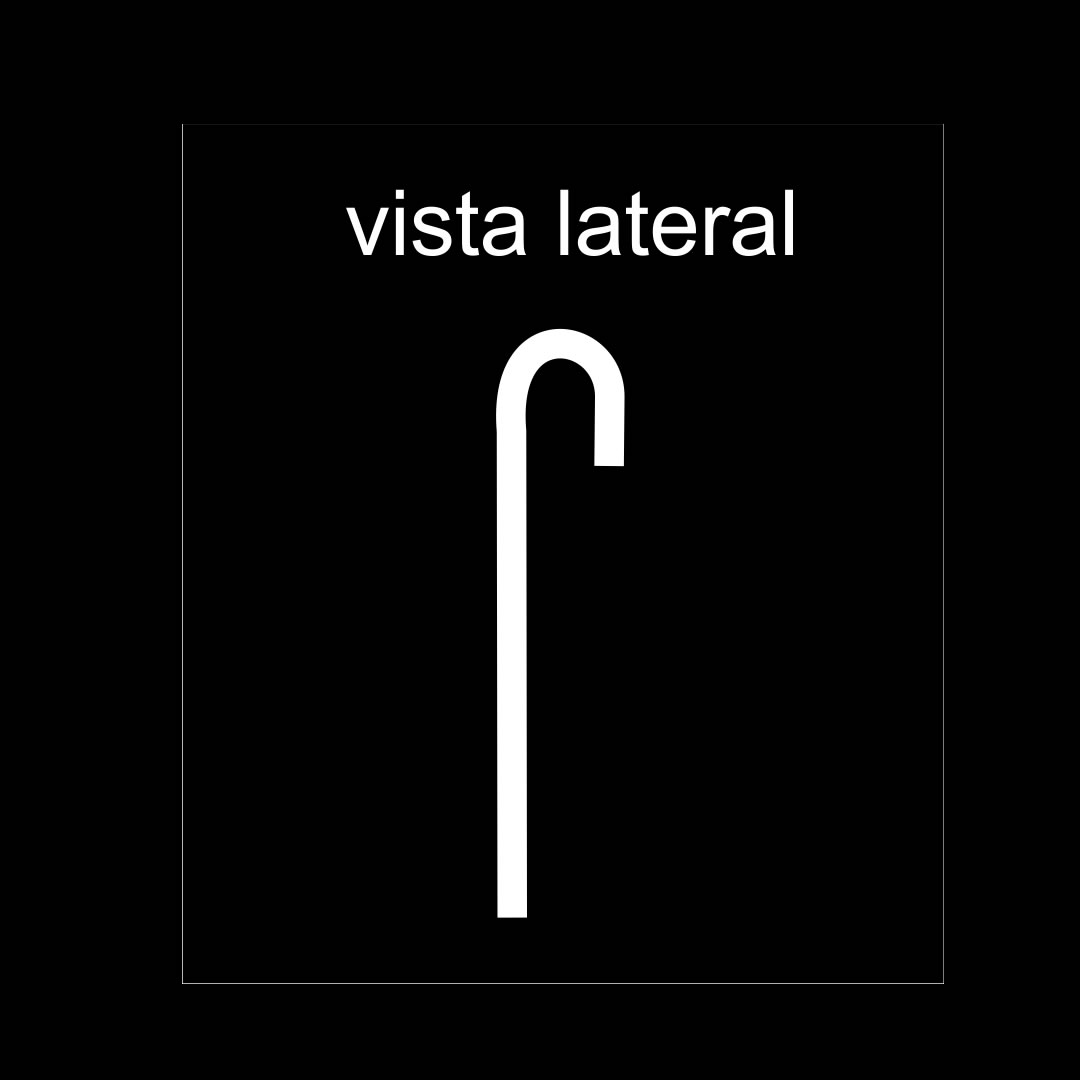 CUADRADO vista lateral