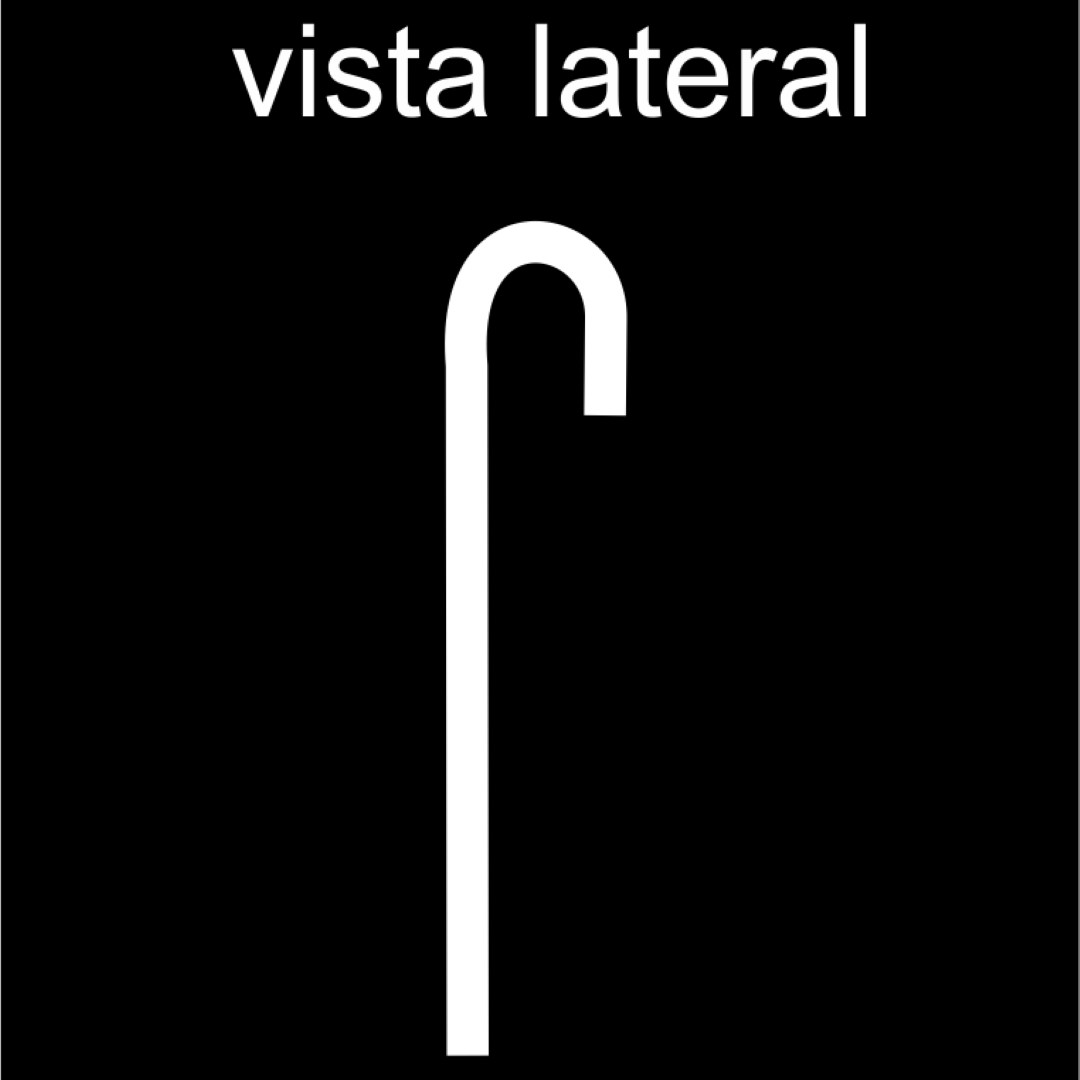 CUADRADO vista lateral