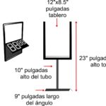 medidas de tablero de angulo