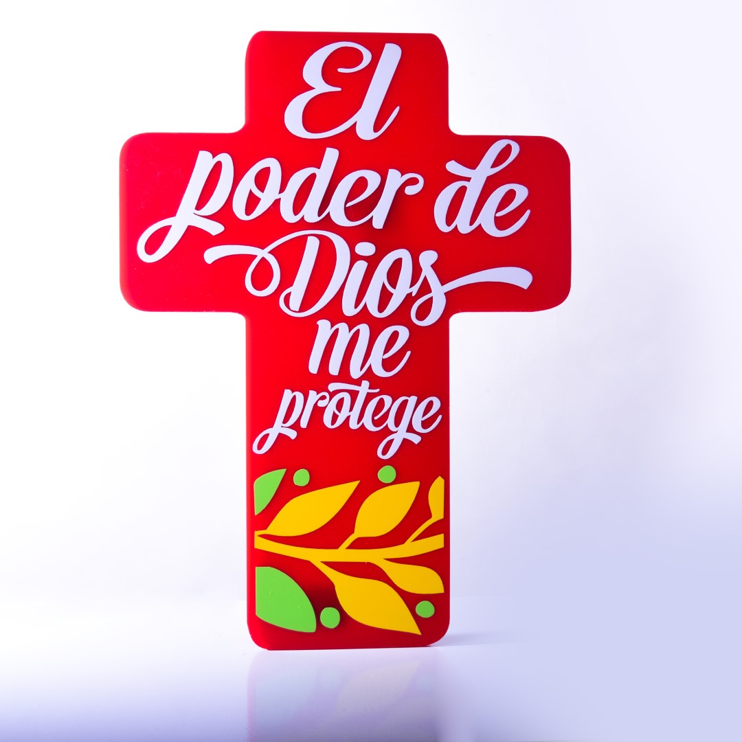 wel poder de Dios me protege-CUADRADO