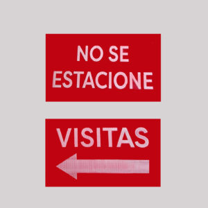 <span class='pp'>Placas de Señalización</span> Acrílico Grabado en Láser