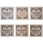 mix de placas tumba