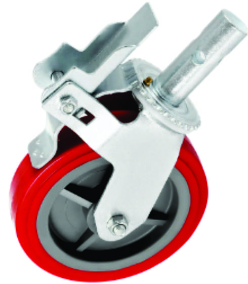 <span class='pp'>Alquiler de Ruedas</span> con Frenos <span class='pp'>Accesorio</span> para Andamios