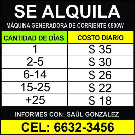 tarifa-generador-electrico