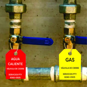 <span class='pp'>Identificadores para Válvulas y Tuberías</span> Gravoply Grabado en Láser